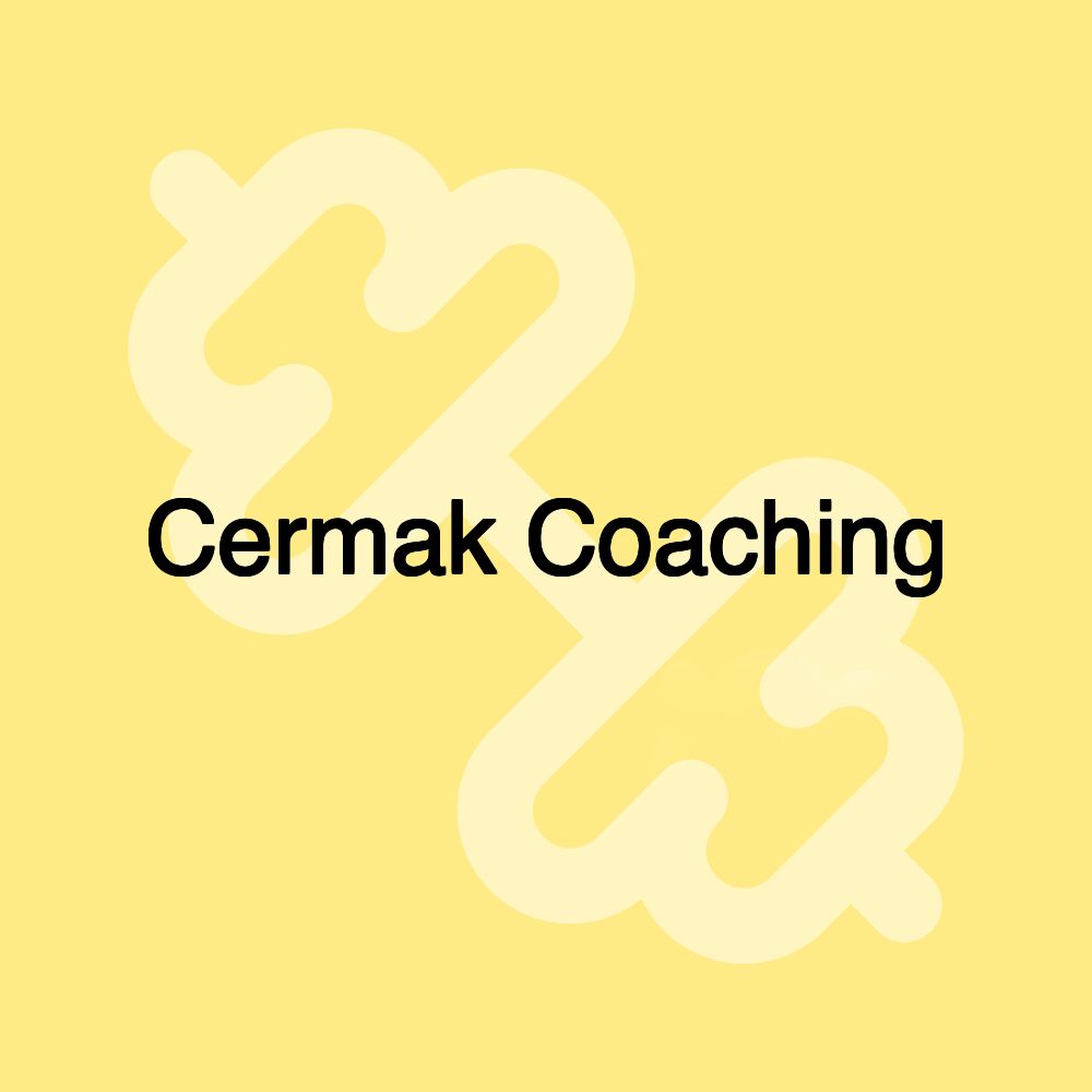 Cermak Coaching