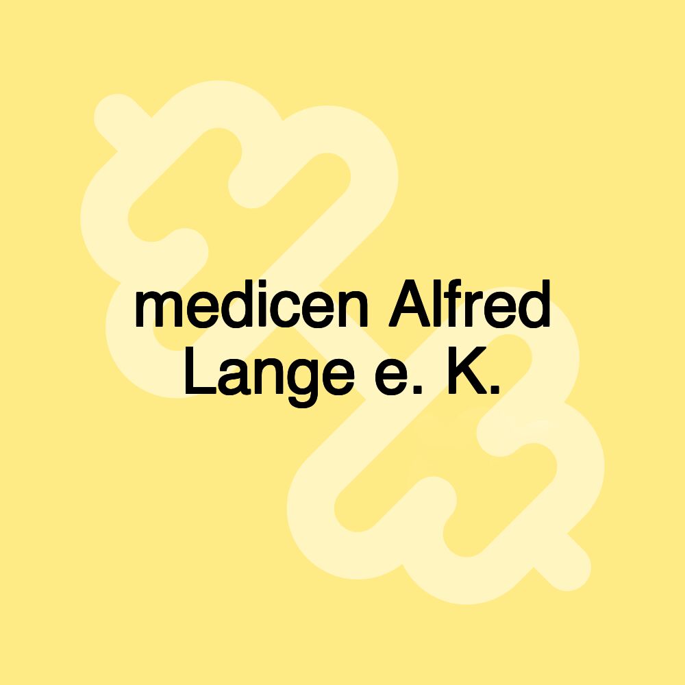 medicen Alfred Lange e. K.