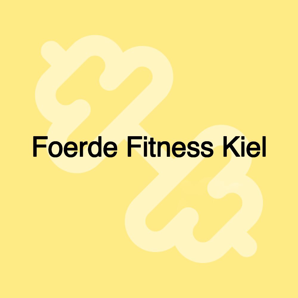 Foerde Fitness Kiel