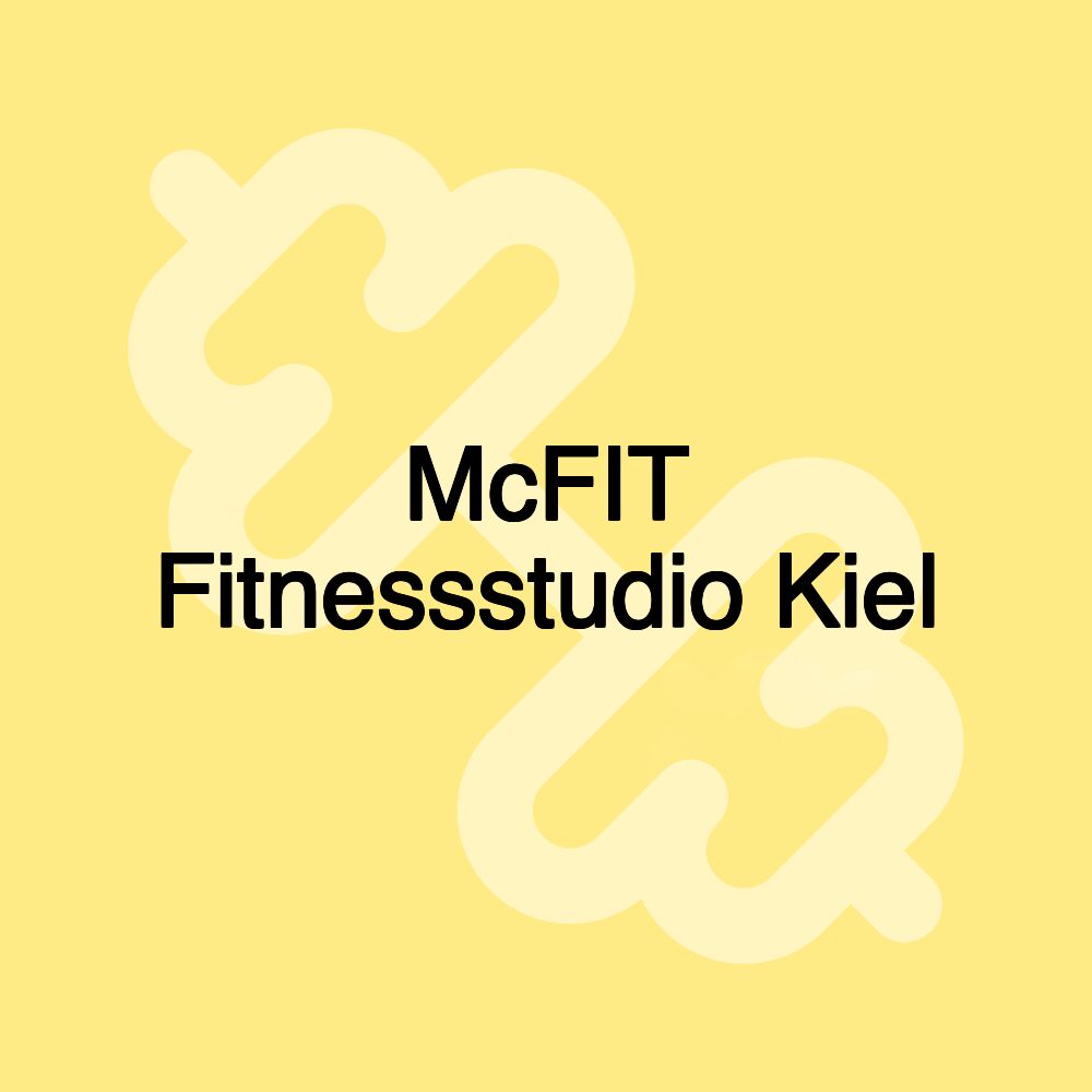 McFIT Fitnessstudio Kiel