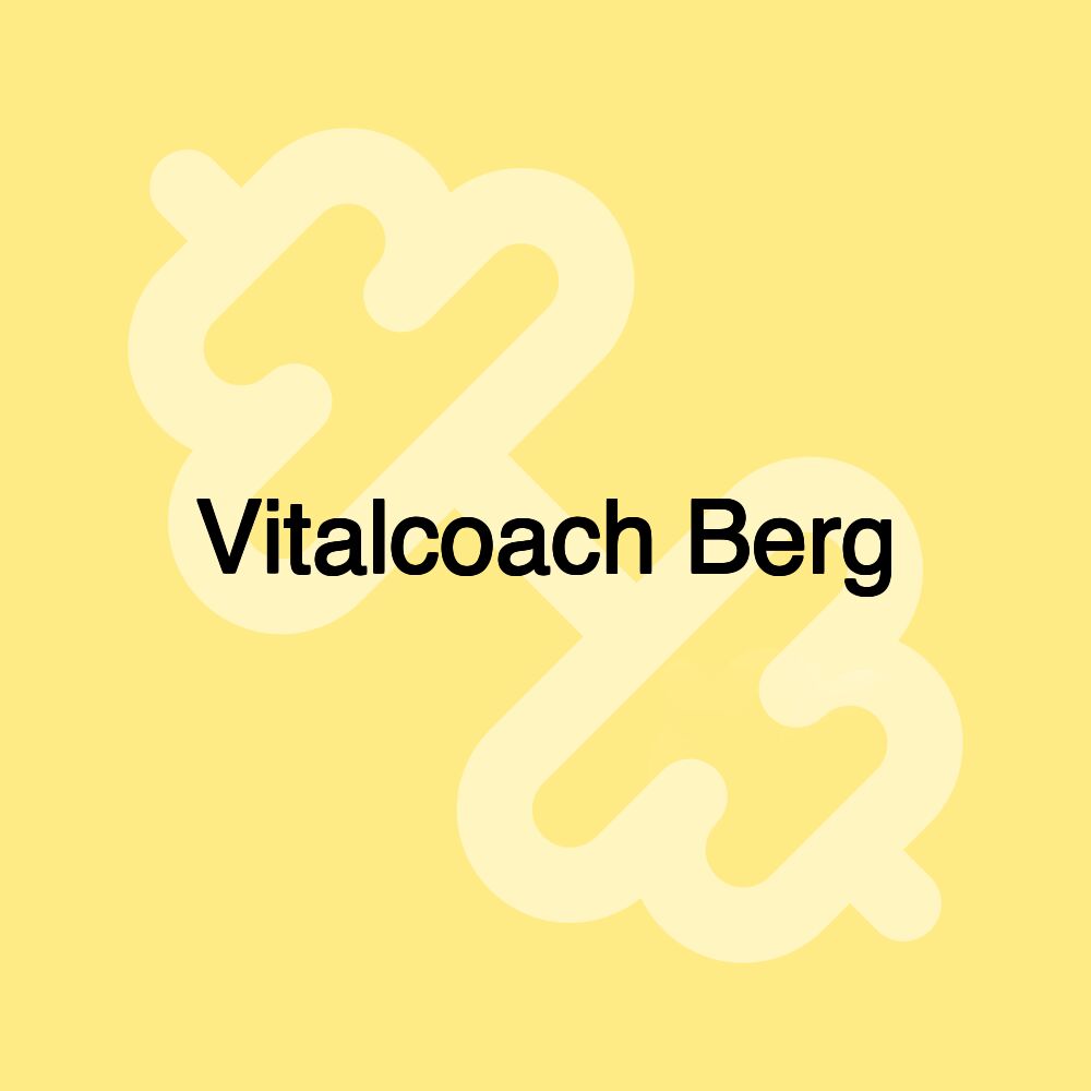 Vitalcoach Berg