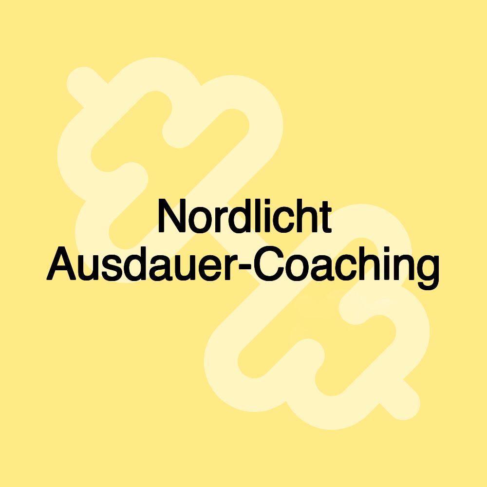 Nordlicht Ausdauer-Coaching