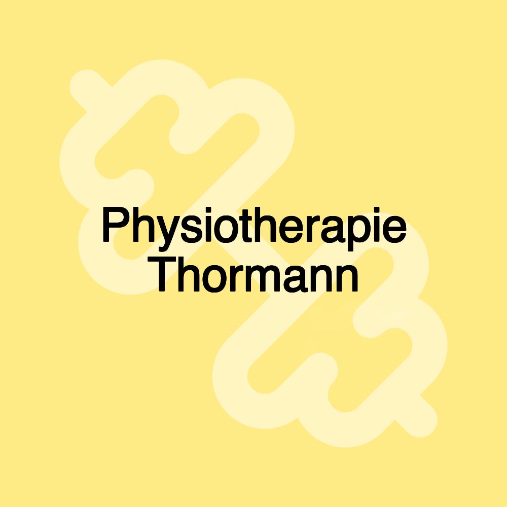 Physiotherapie Thormann