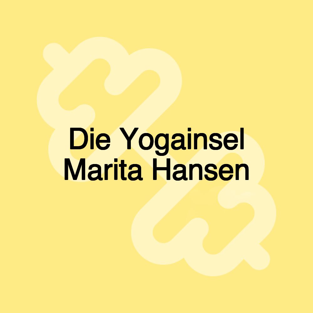 Die Yogainsel Marita Hansen