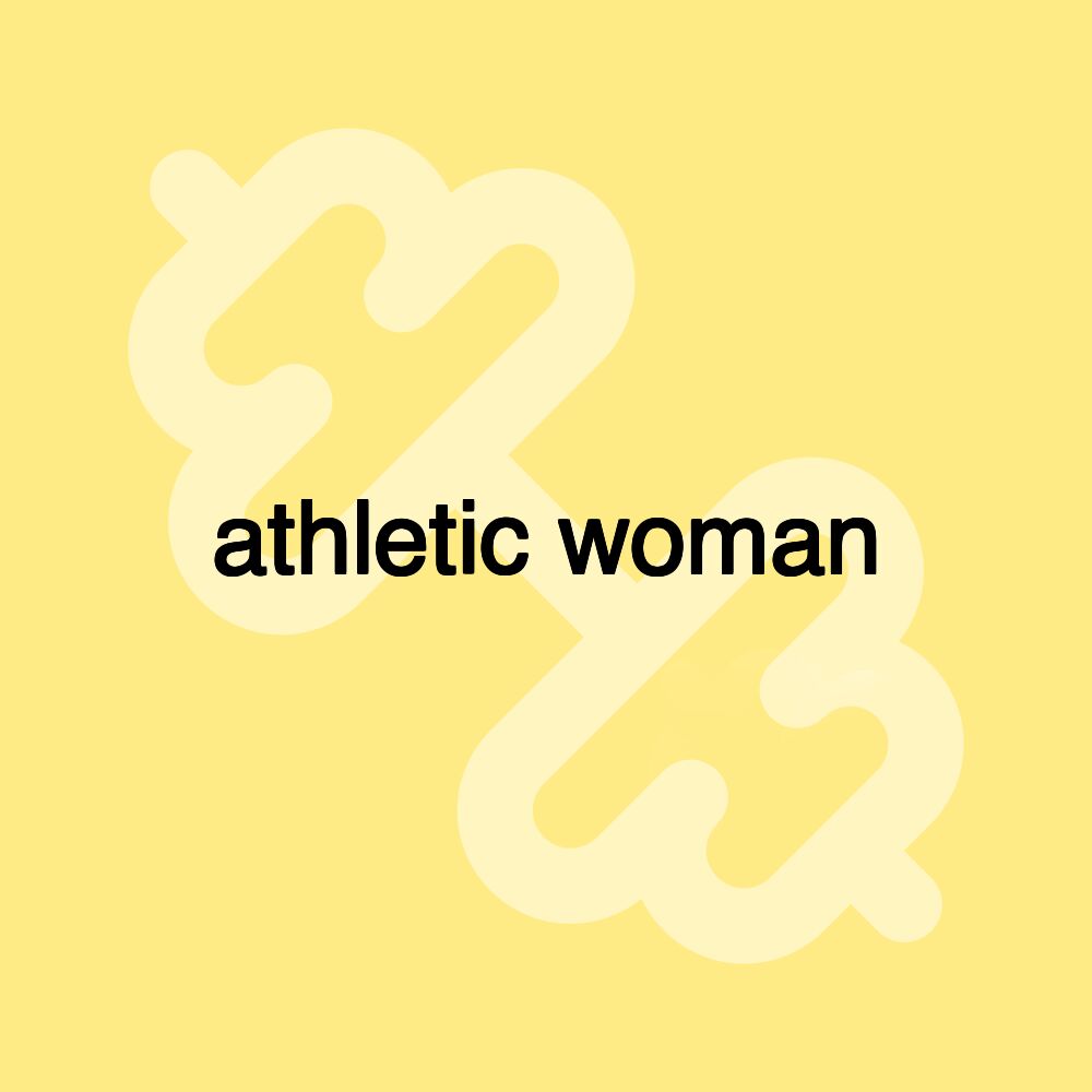 athletic woman