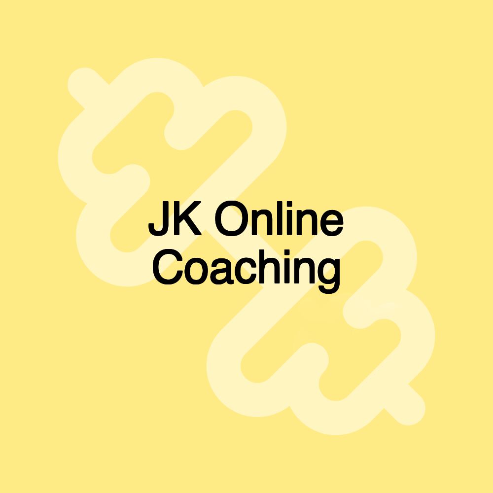 JK Online Coaching