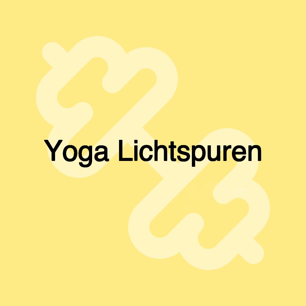 Yoga Lichtspuren