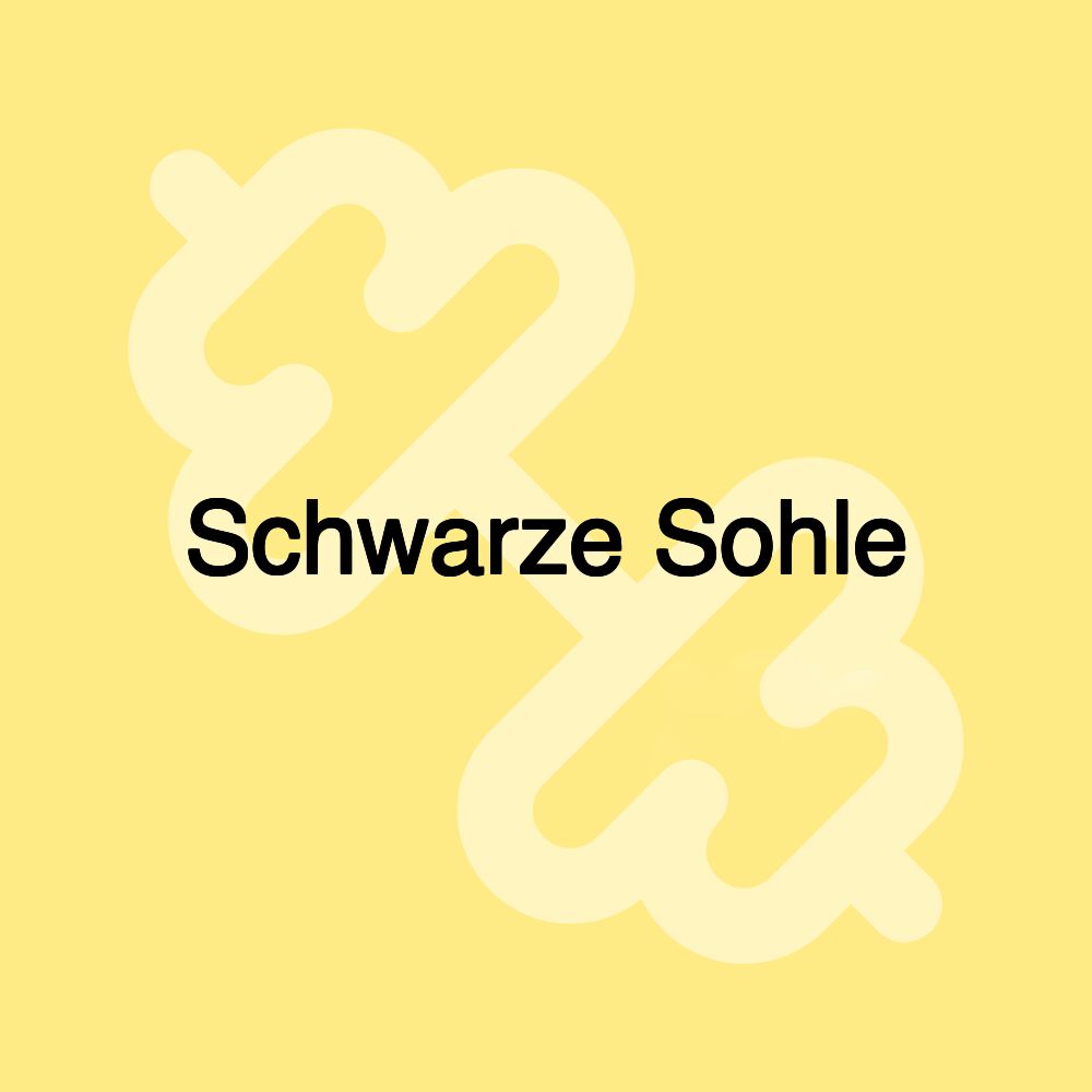 Schwarze Sohle