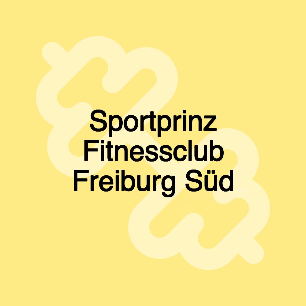 Sportprinz Fitnessclub Freiburg Süd