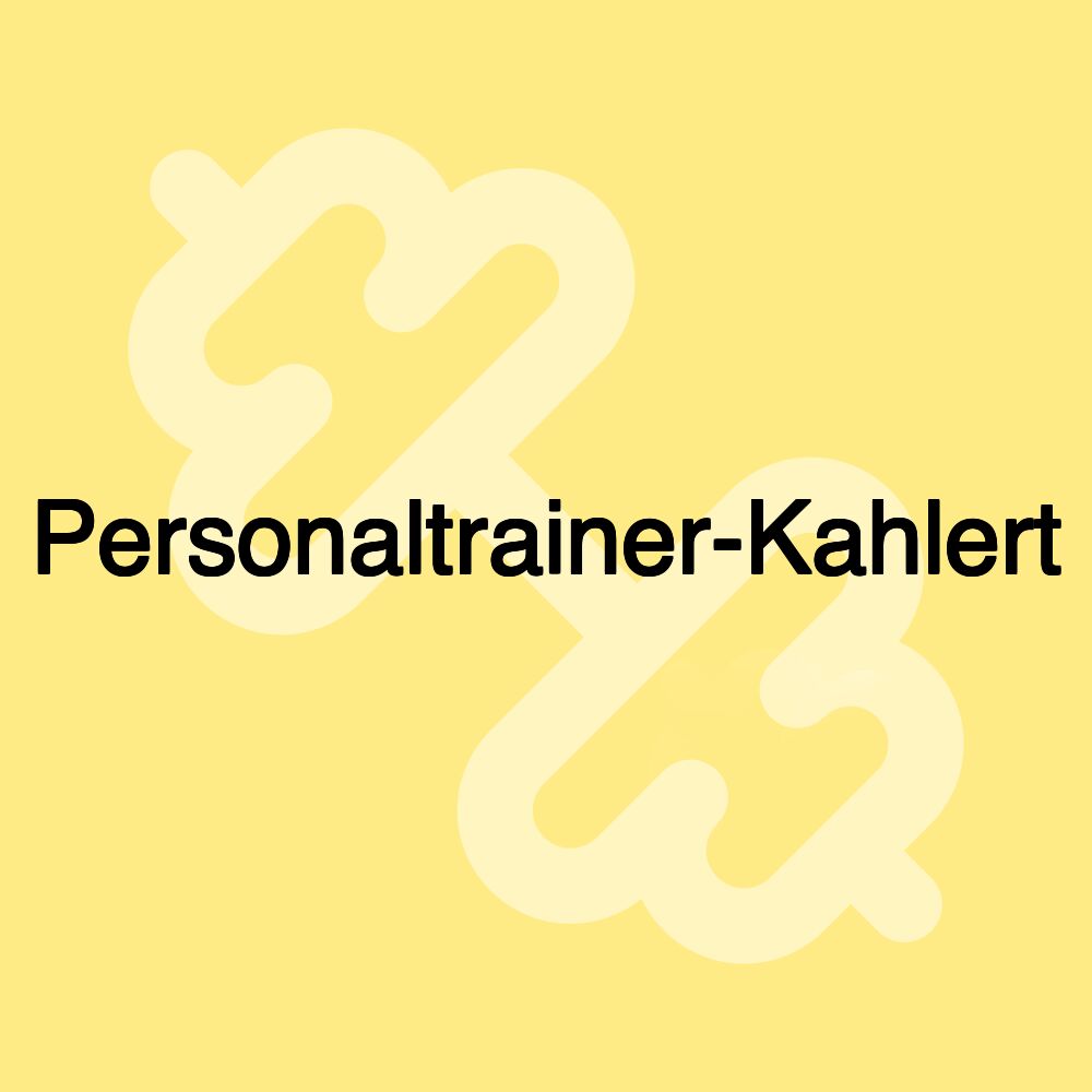 Personaltrainer-Kahlert