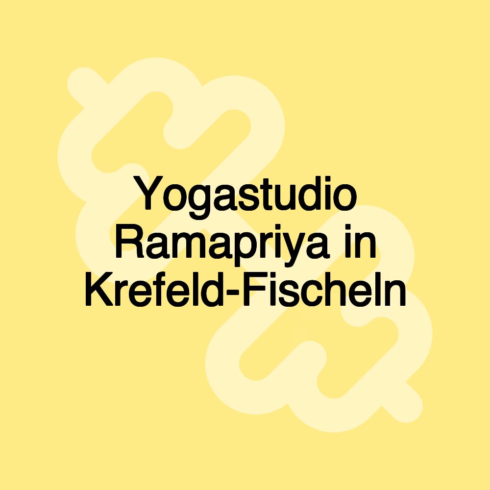 Yogastudio Ramapriya in Krefeld-Fischeln