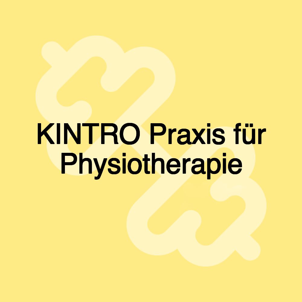 KINTRO Praxis für Physiotherapie