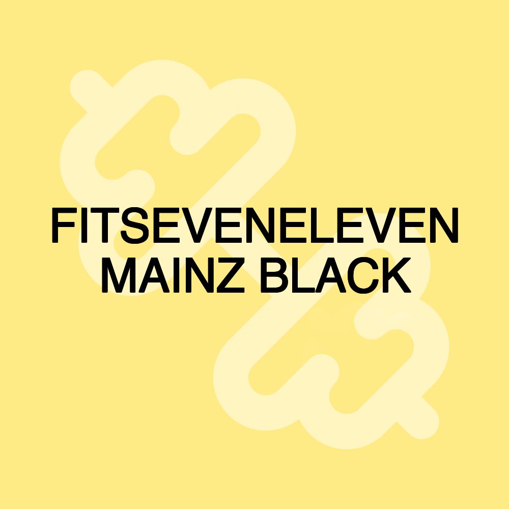 FITSEVENELEVEN MAINZ BLACK