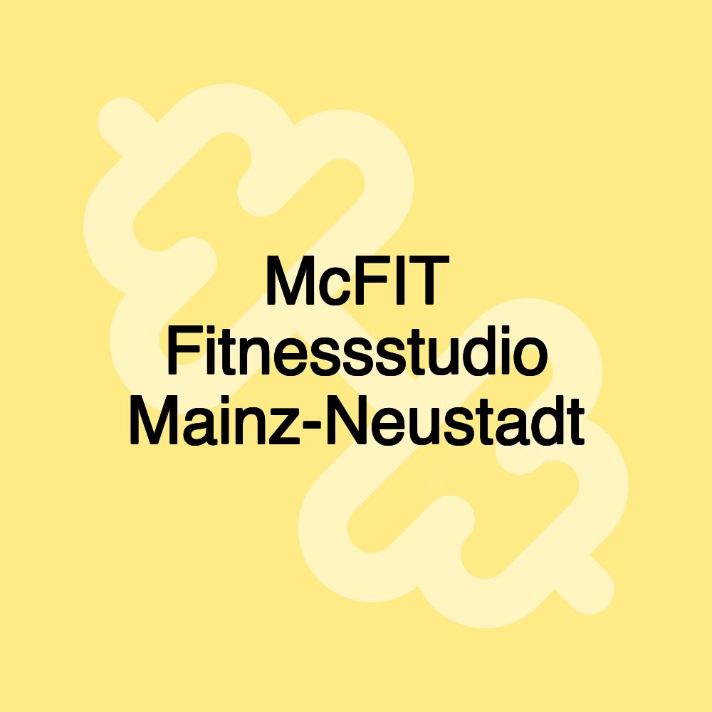 McFIT Fitnessstudio Mainz-Neustadt