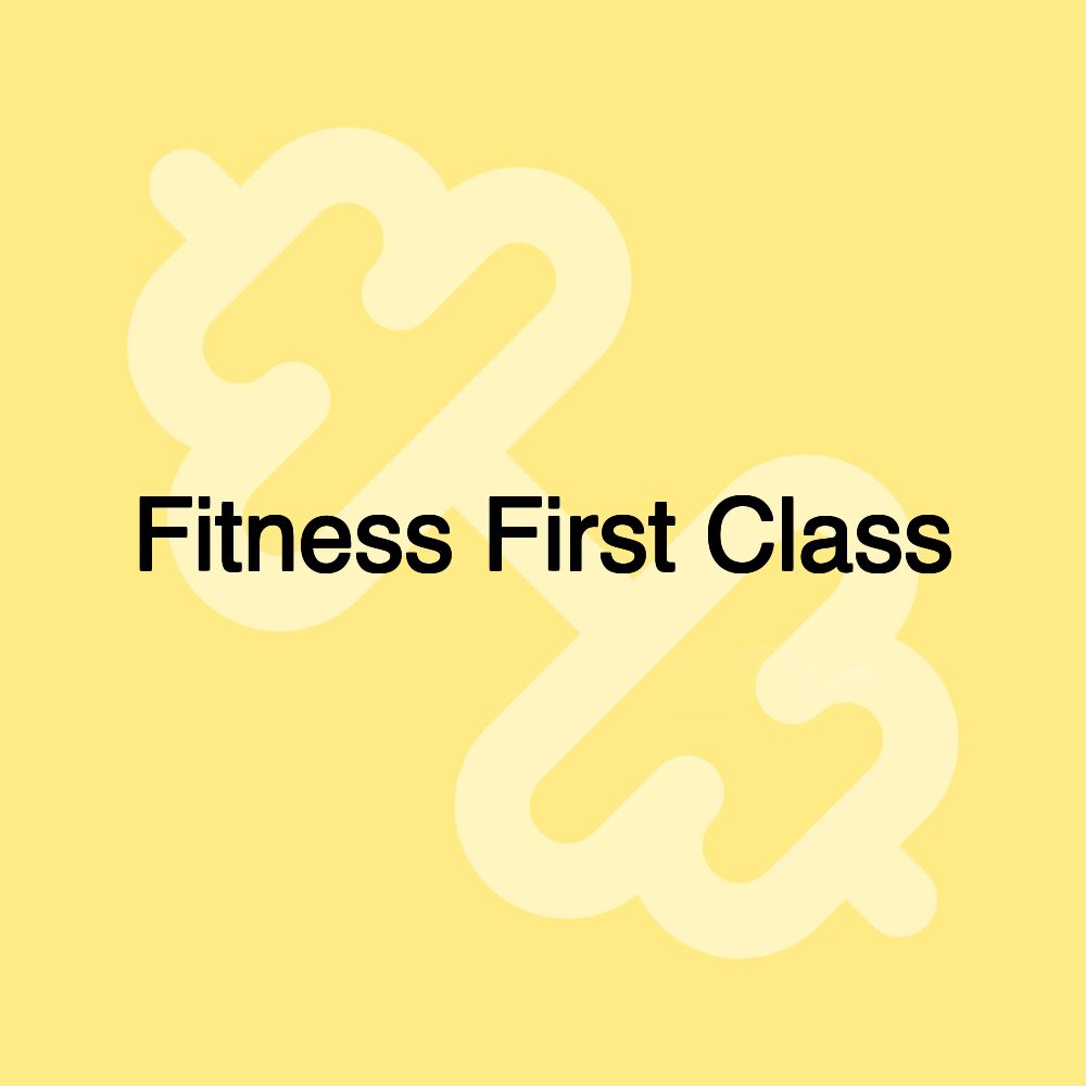 Fitness First Class