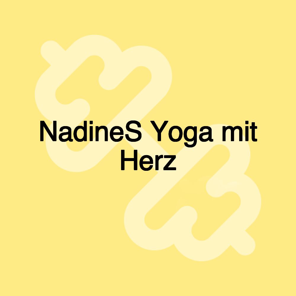 NadineS Yoga mit Herz