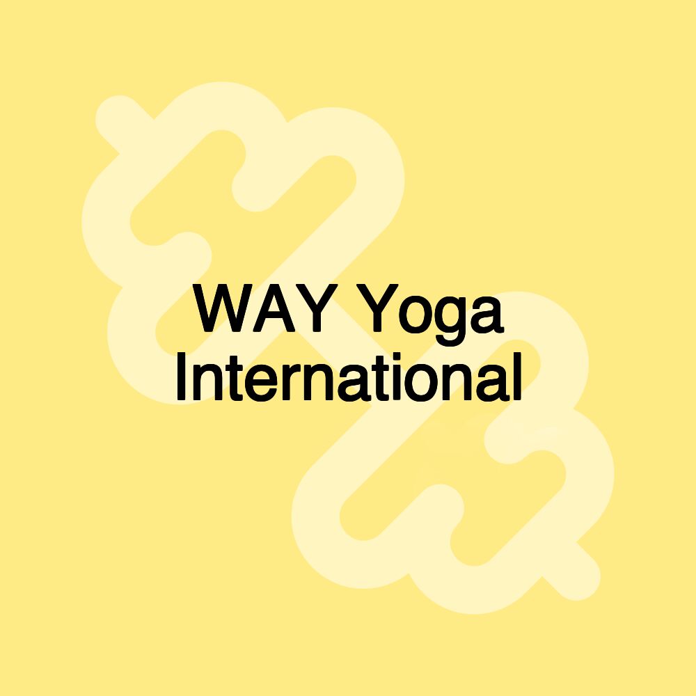 WAY Yoga International