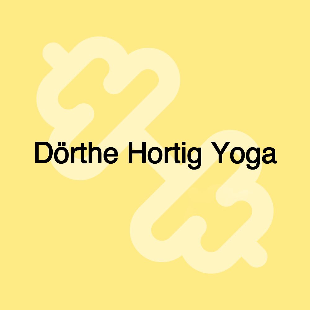 Dörthe Hortig Yoga