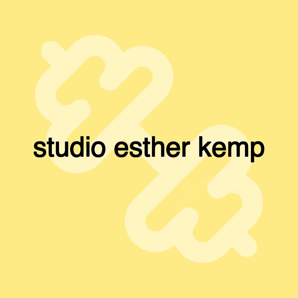 studio esther kemp