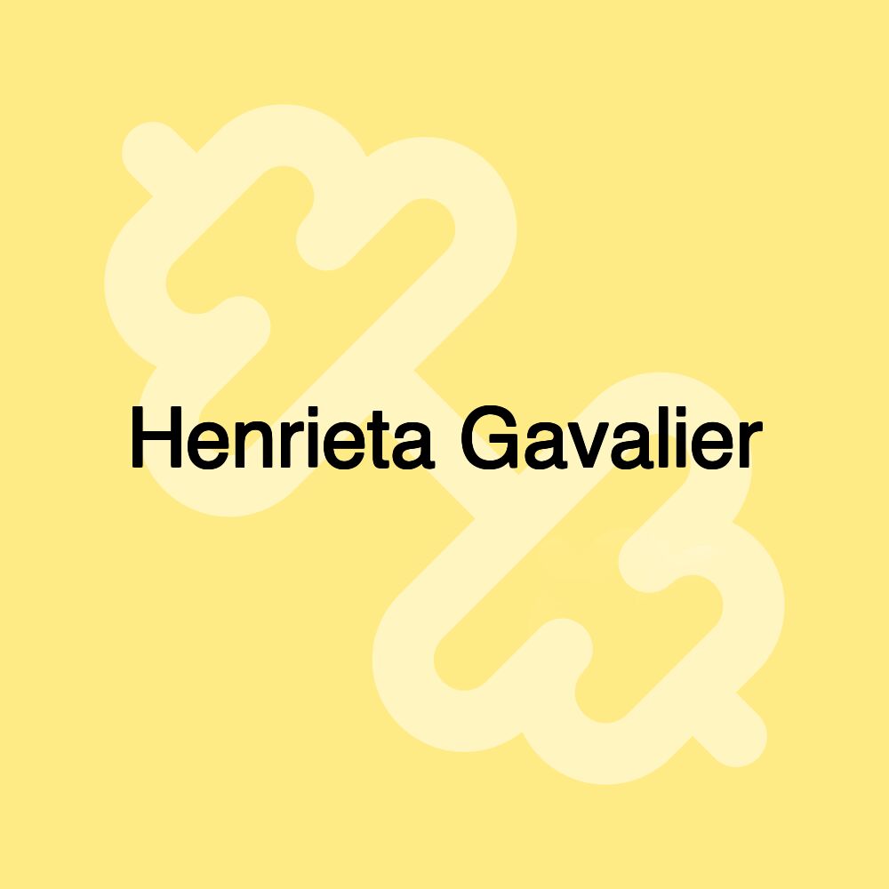 Henrieta Gavalier