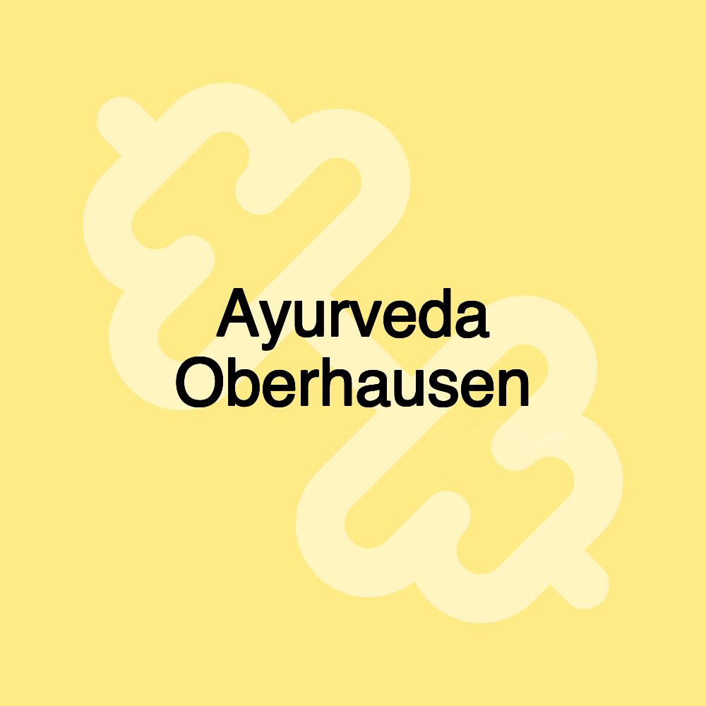 Ayurveda Oberhausen