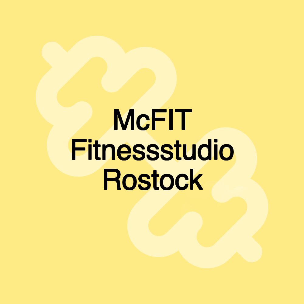 McFIT Fitnessstudio Rostock