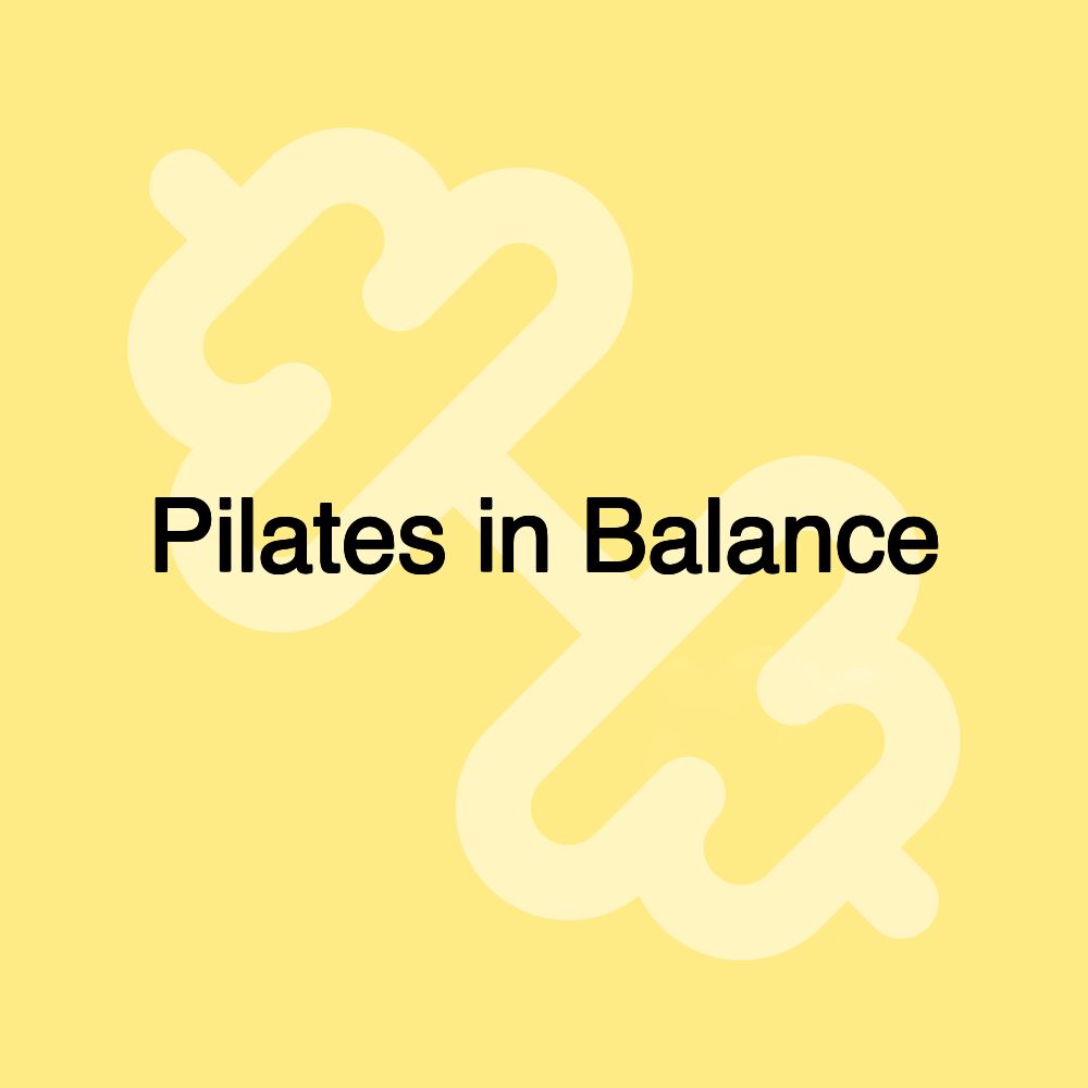 Pilates in Balance