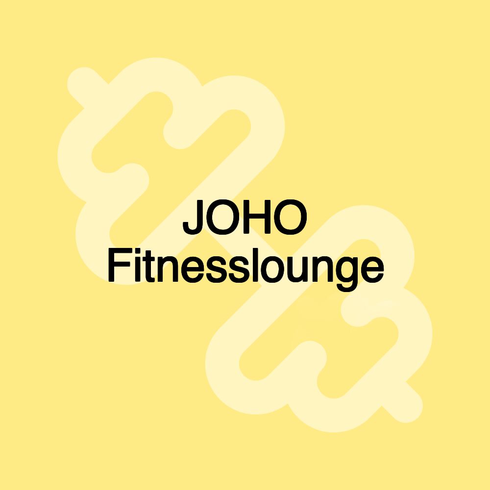 JOHO Fitnesslounge