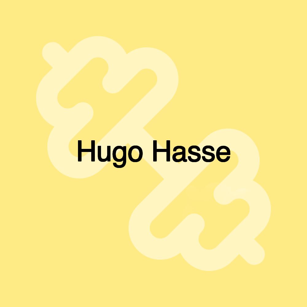 Hugo Hasse