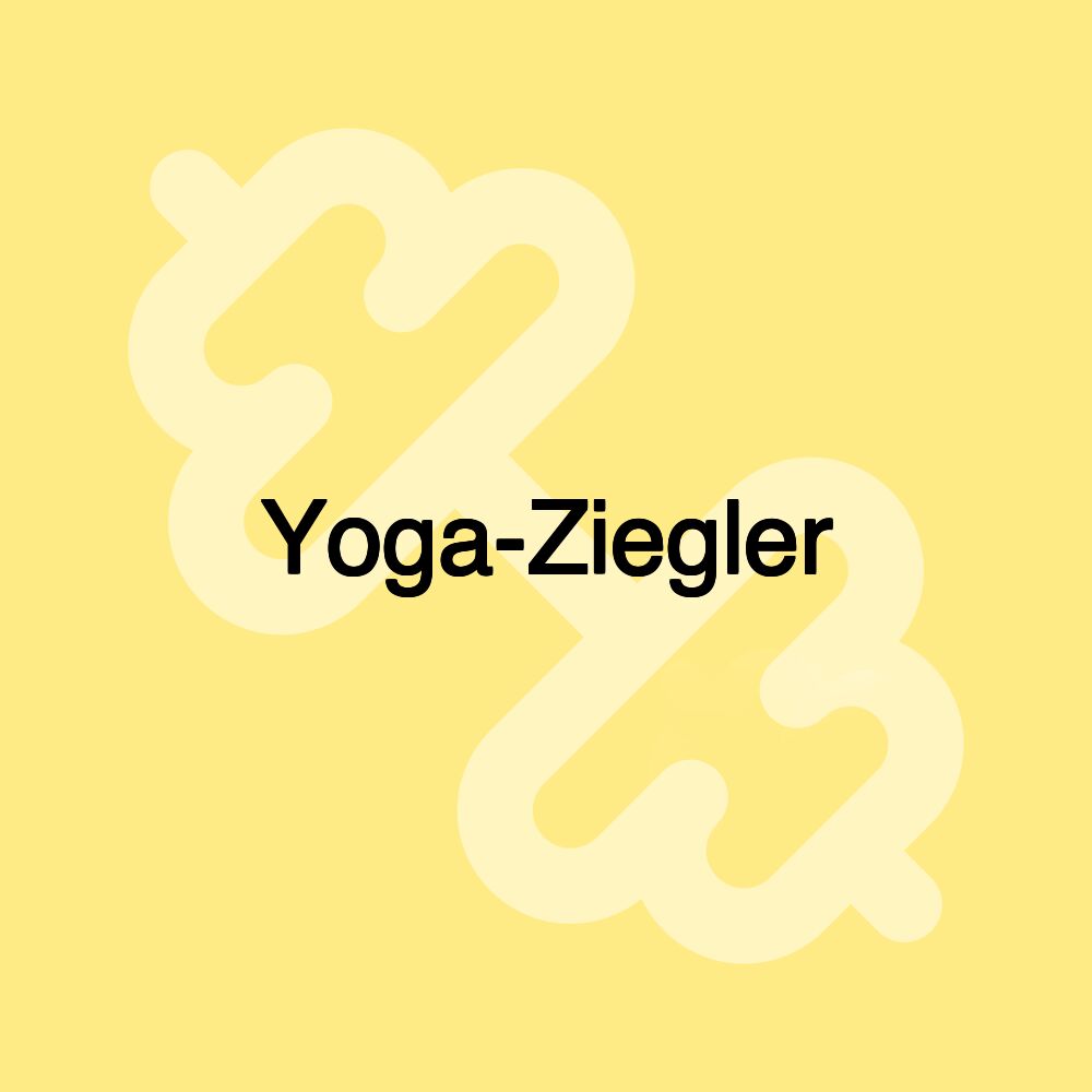 Yoga-Ziegler