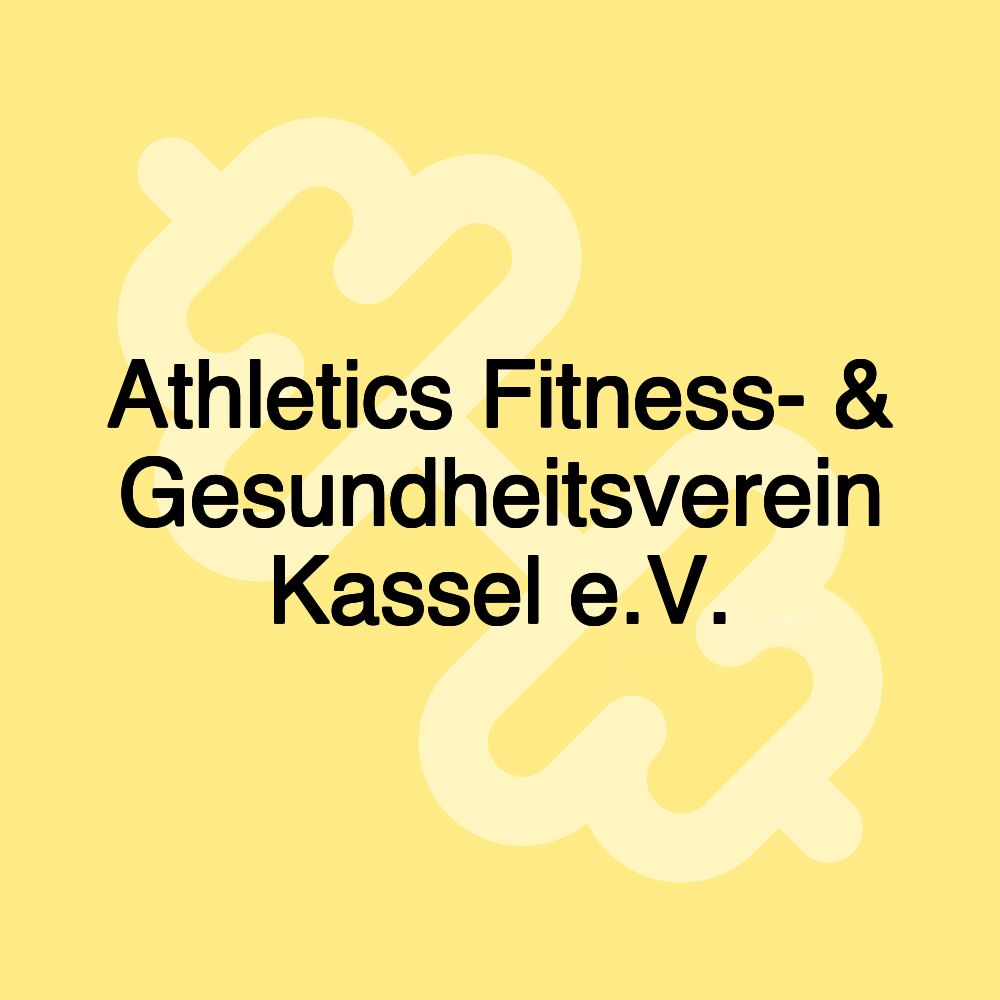 Athletics Fitness- & Gesundheitsverein Kassel e.V.