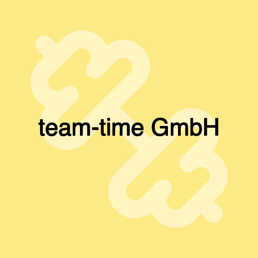 team-time GmbH