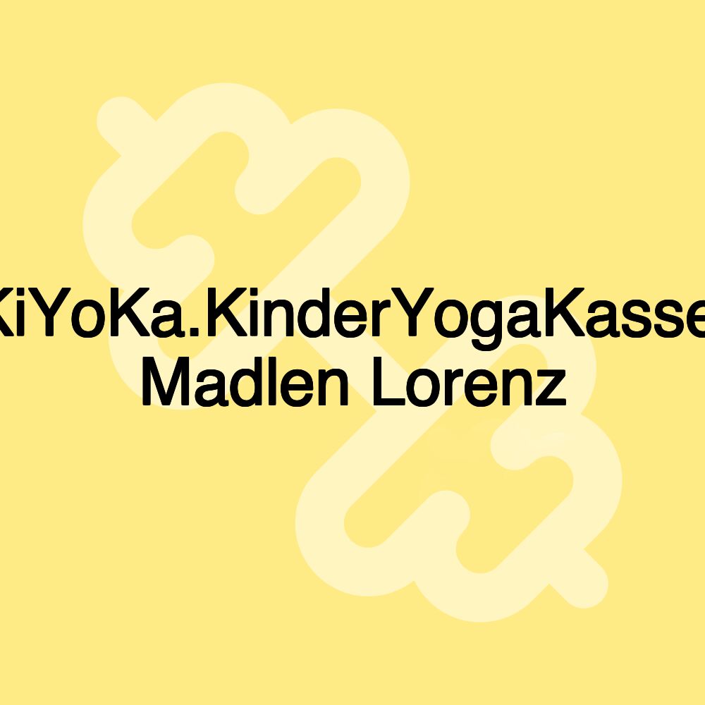 KiYoKa.KinderYogaKassel Madlen Lorenz