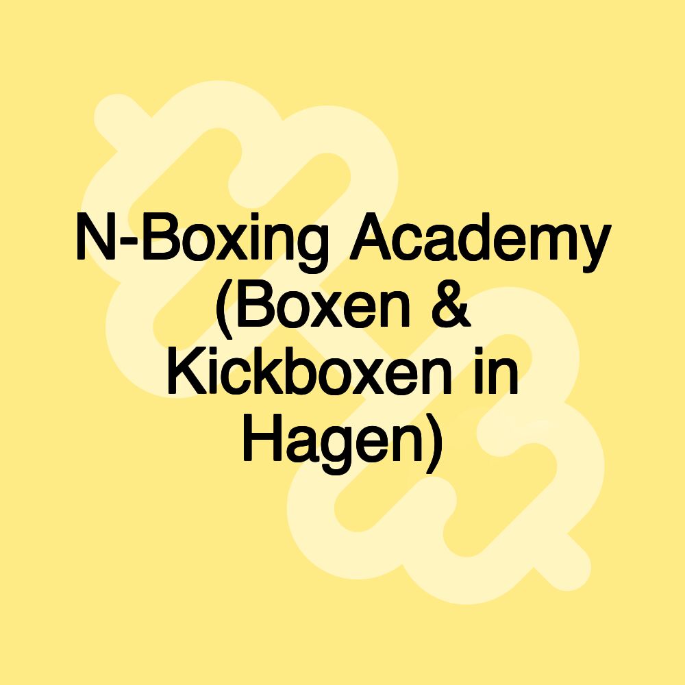 N-Boxing Academy (Boxen & Kickboxen in Hagen)