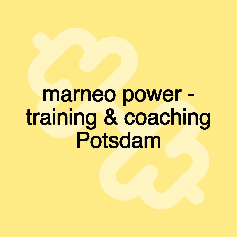 marneo power - training & coaching Potsdam