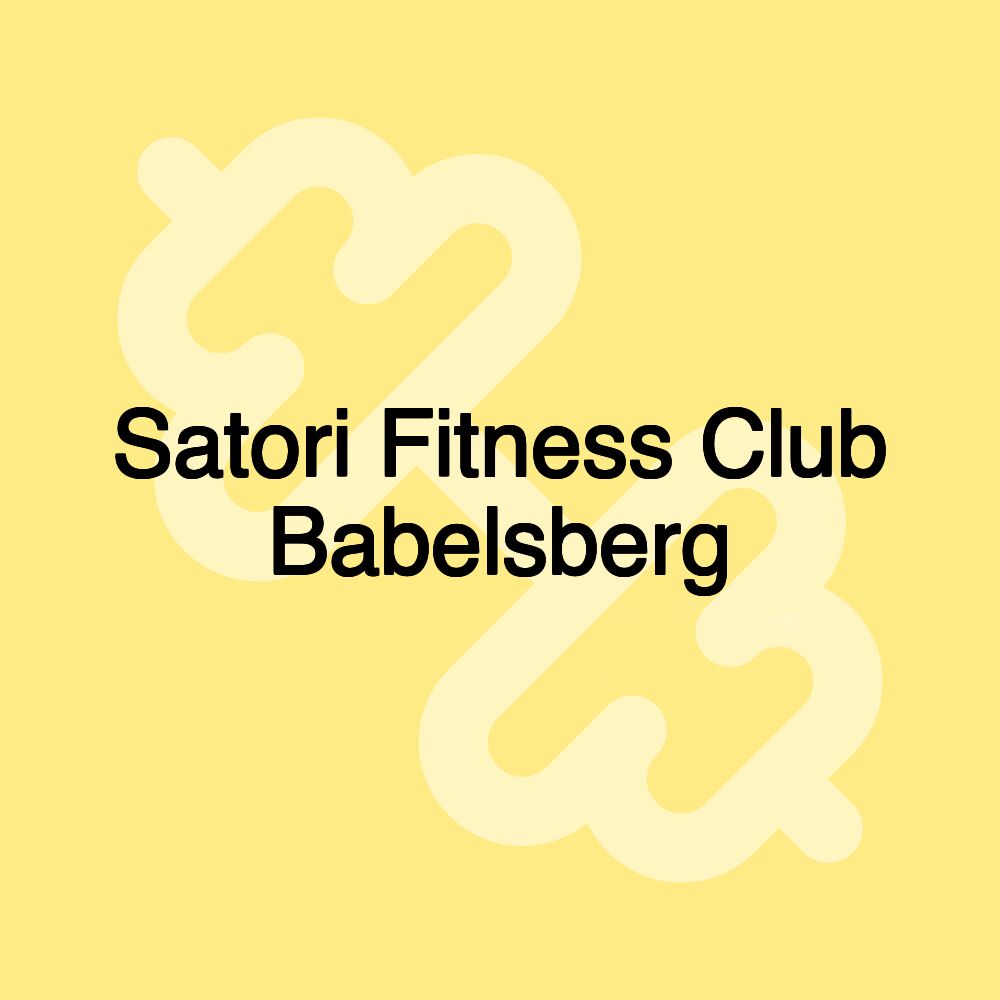 Satori Fitness Club Babelsberg