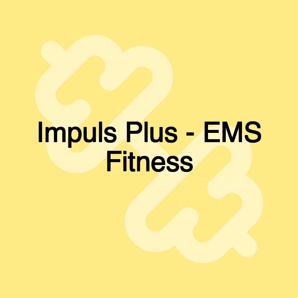 Impuls Plus - EMS Fitness