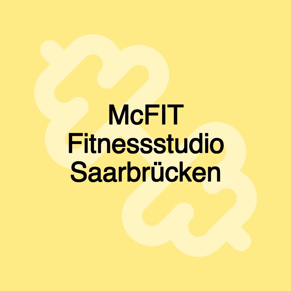 McFIT Fitnessstudio Saarbrücken