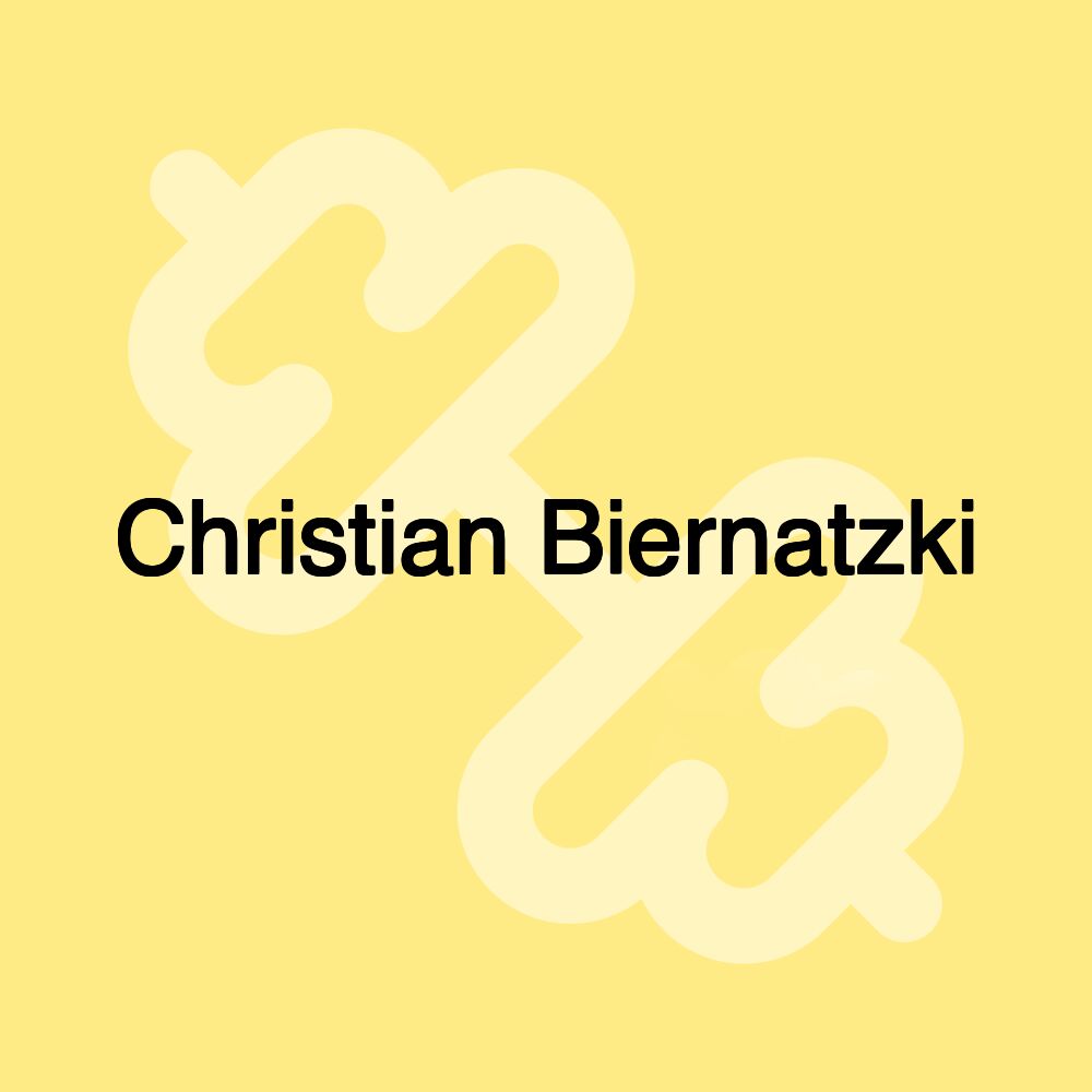 Christian Biernatzki