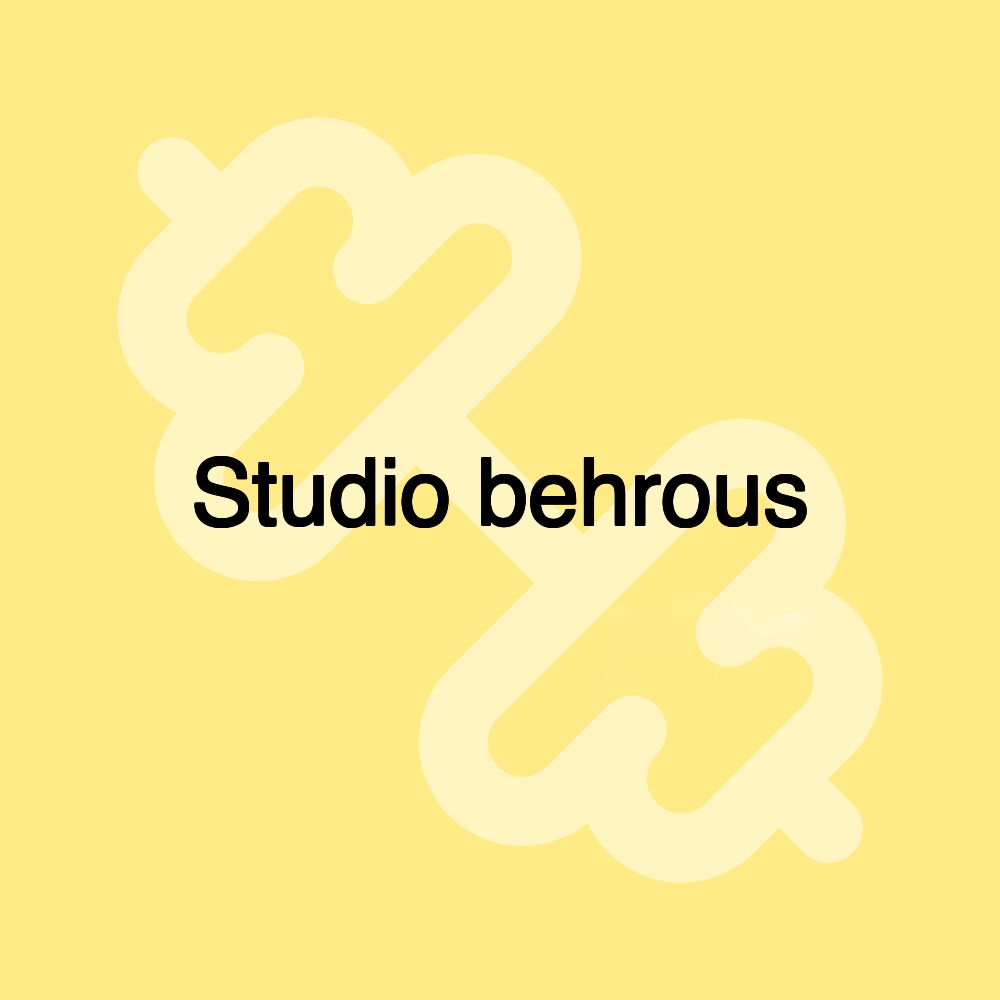 Studio behrous