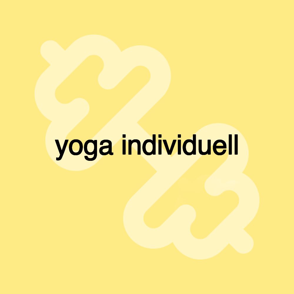 yoga individuell