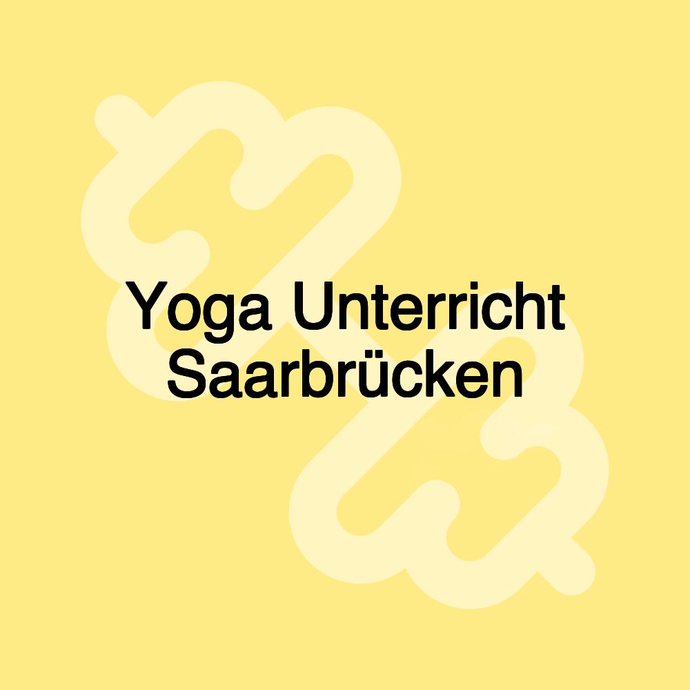 Yoga Unterricht Saarbrücken