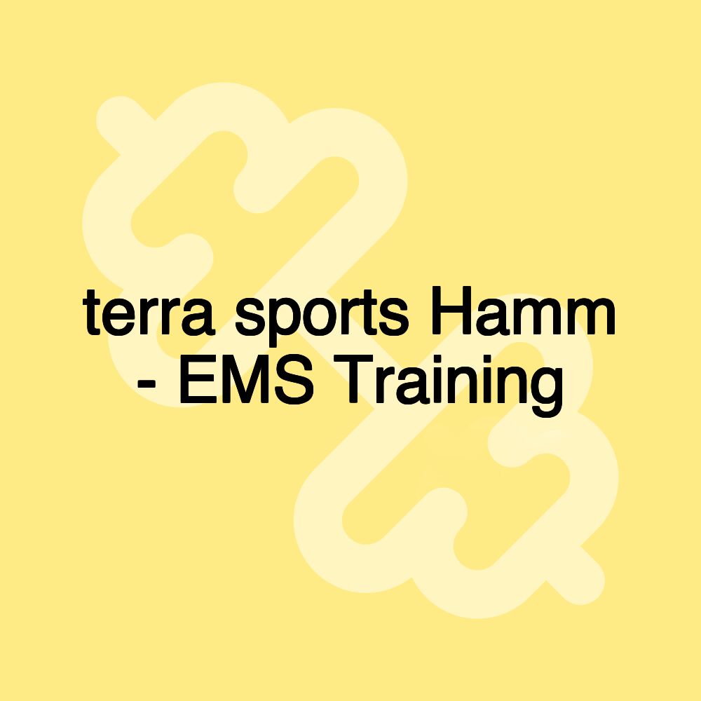 terra sports Hamm - EMS Training