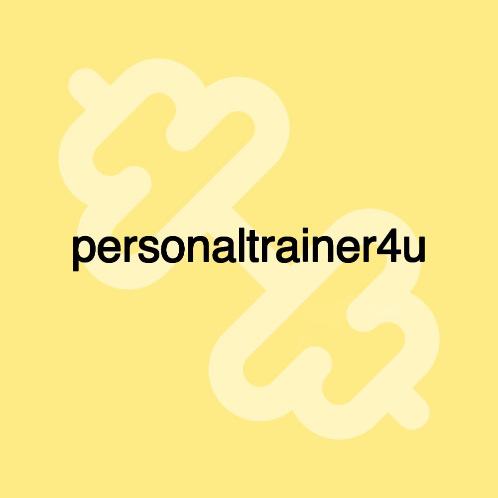 personaltrainer4u