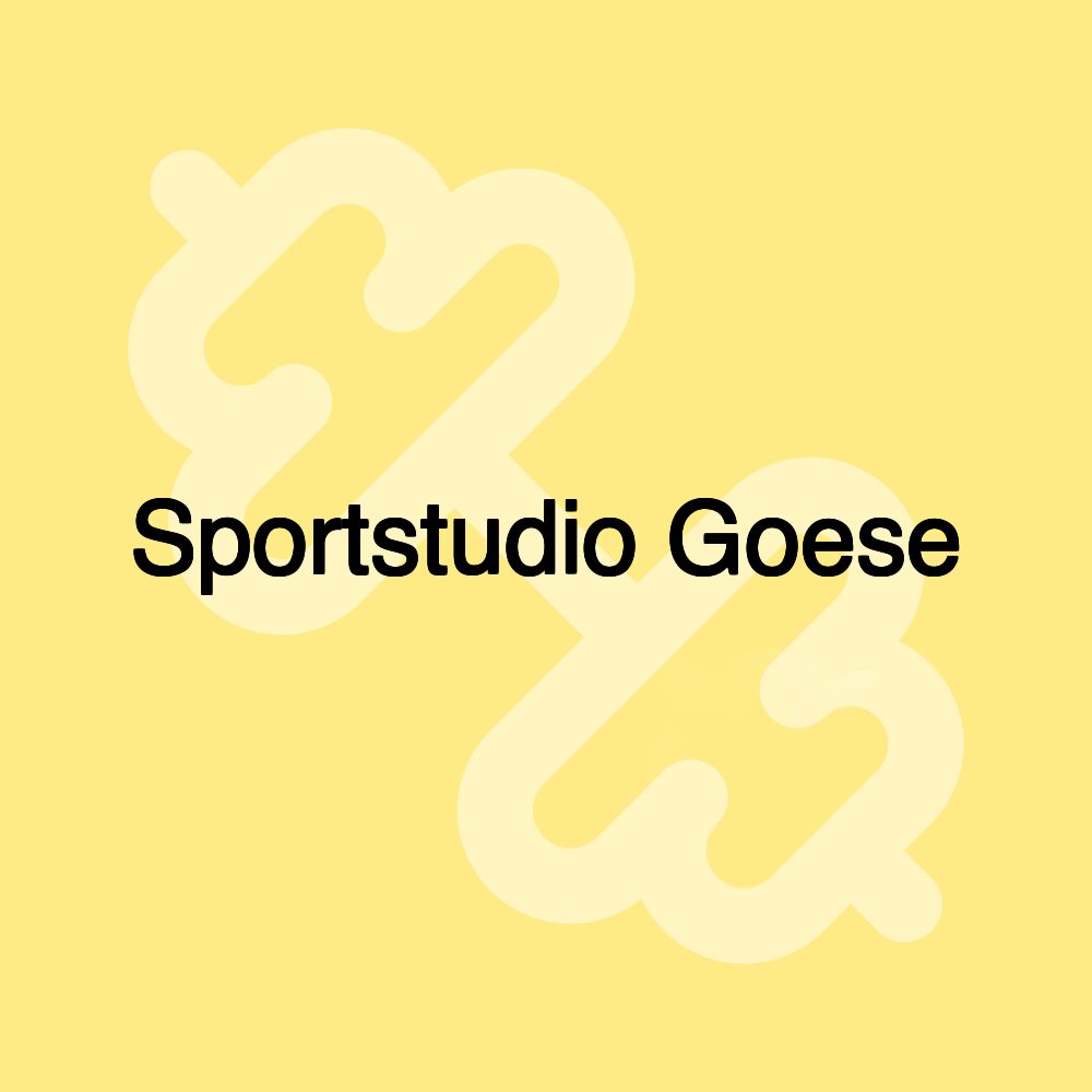 Sportstudio Goese