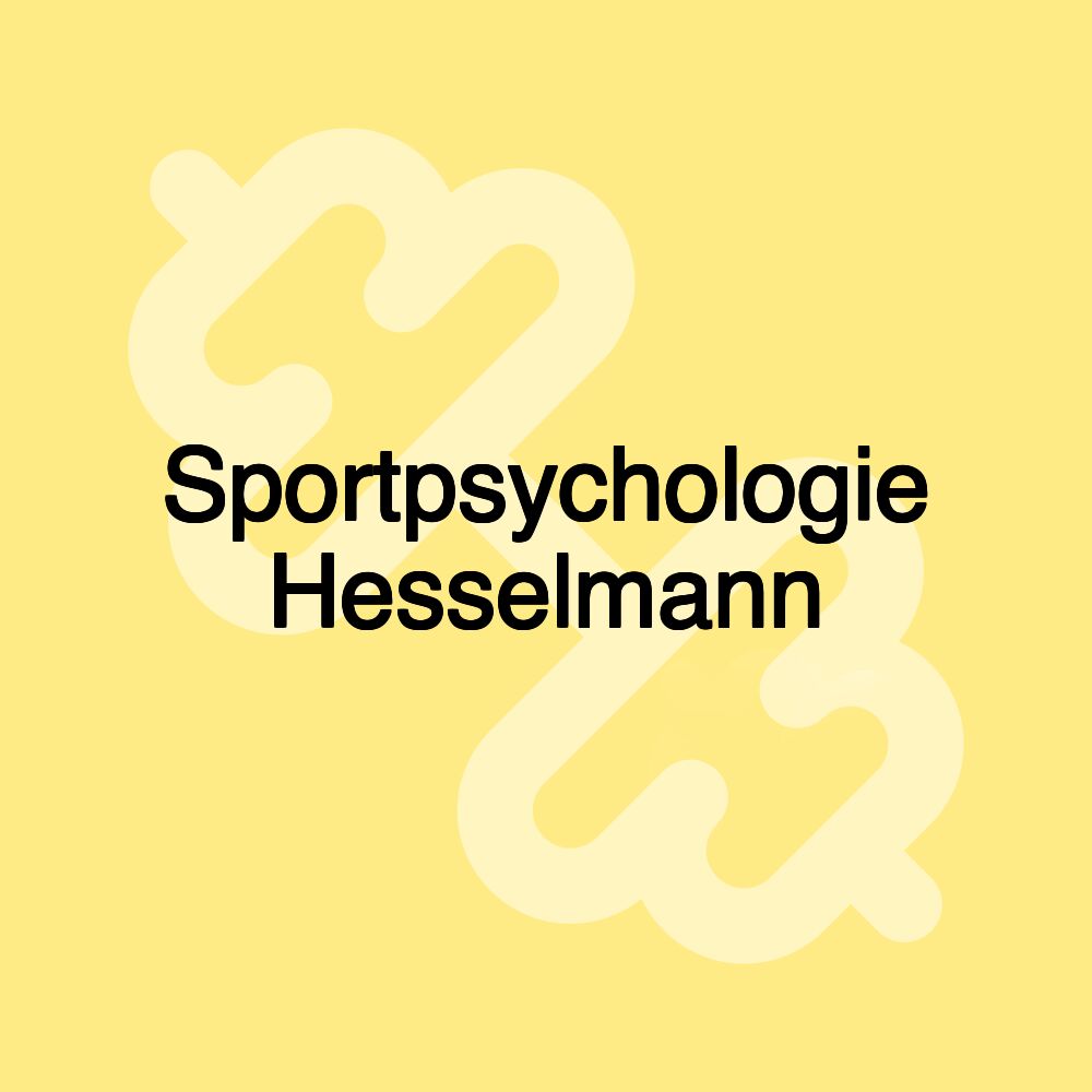 Sportpsychologie Hesselmann