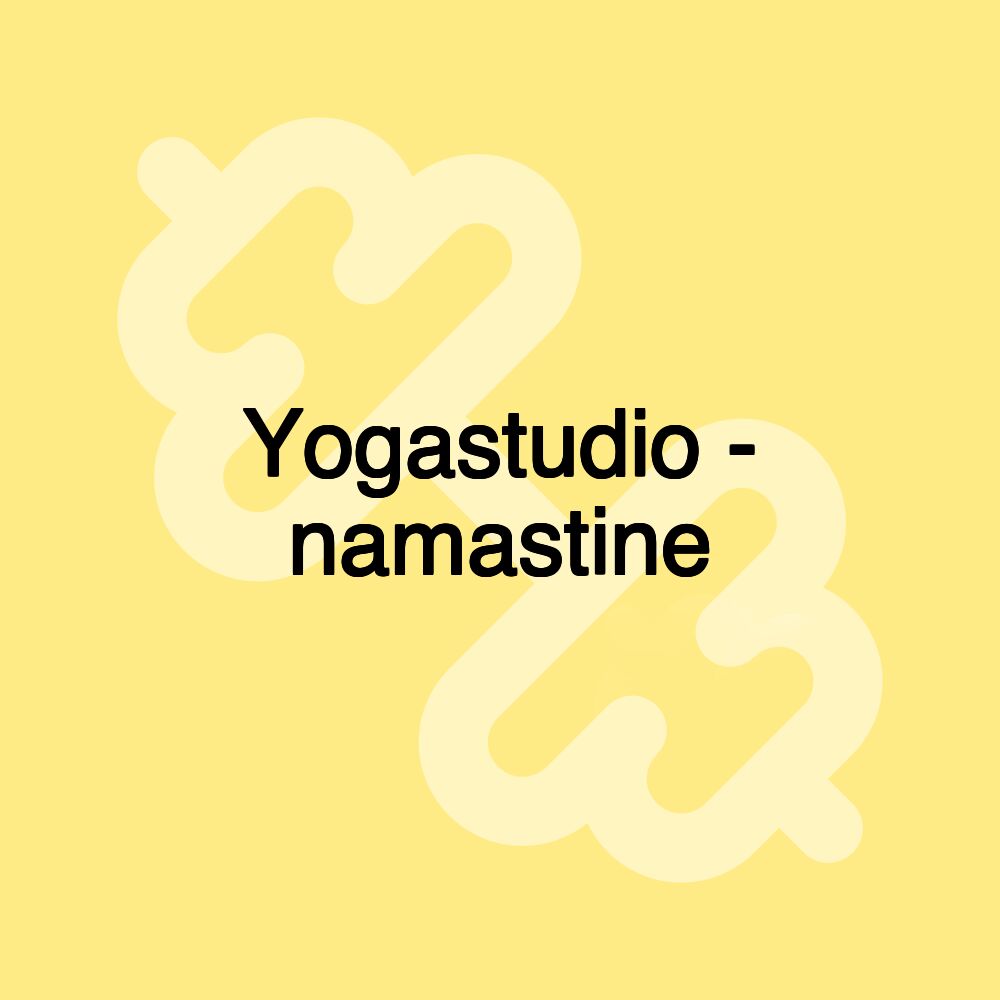 Yogastudio - namastine