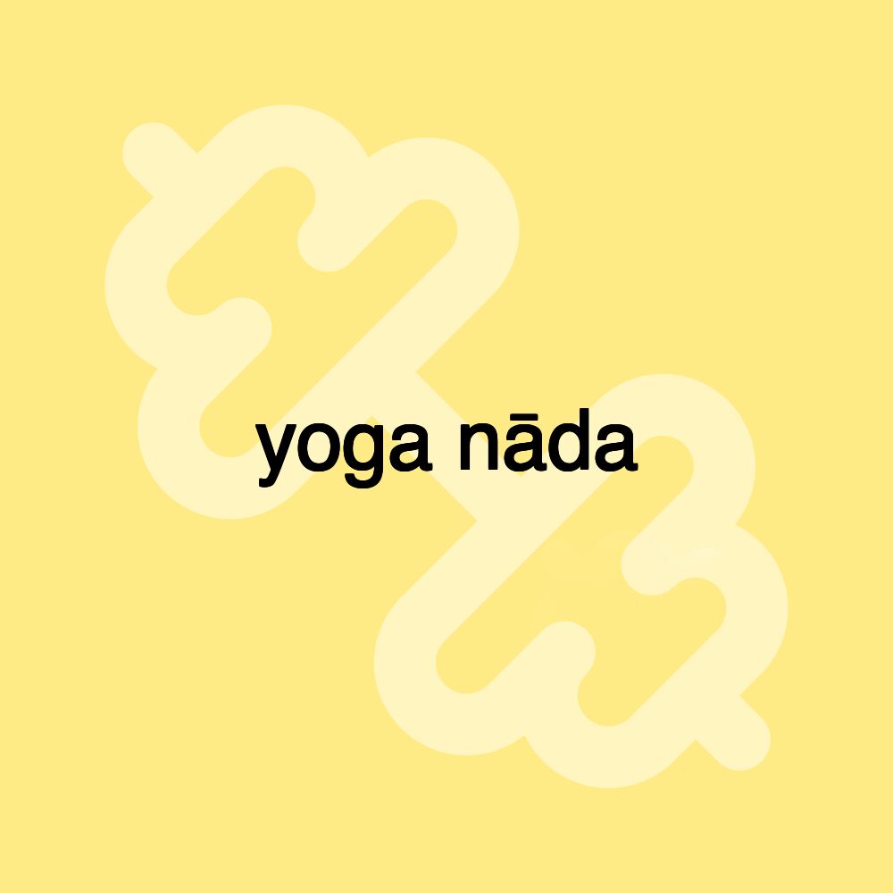 yoga nāda