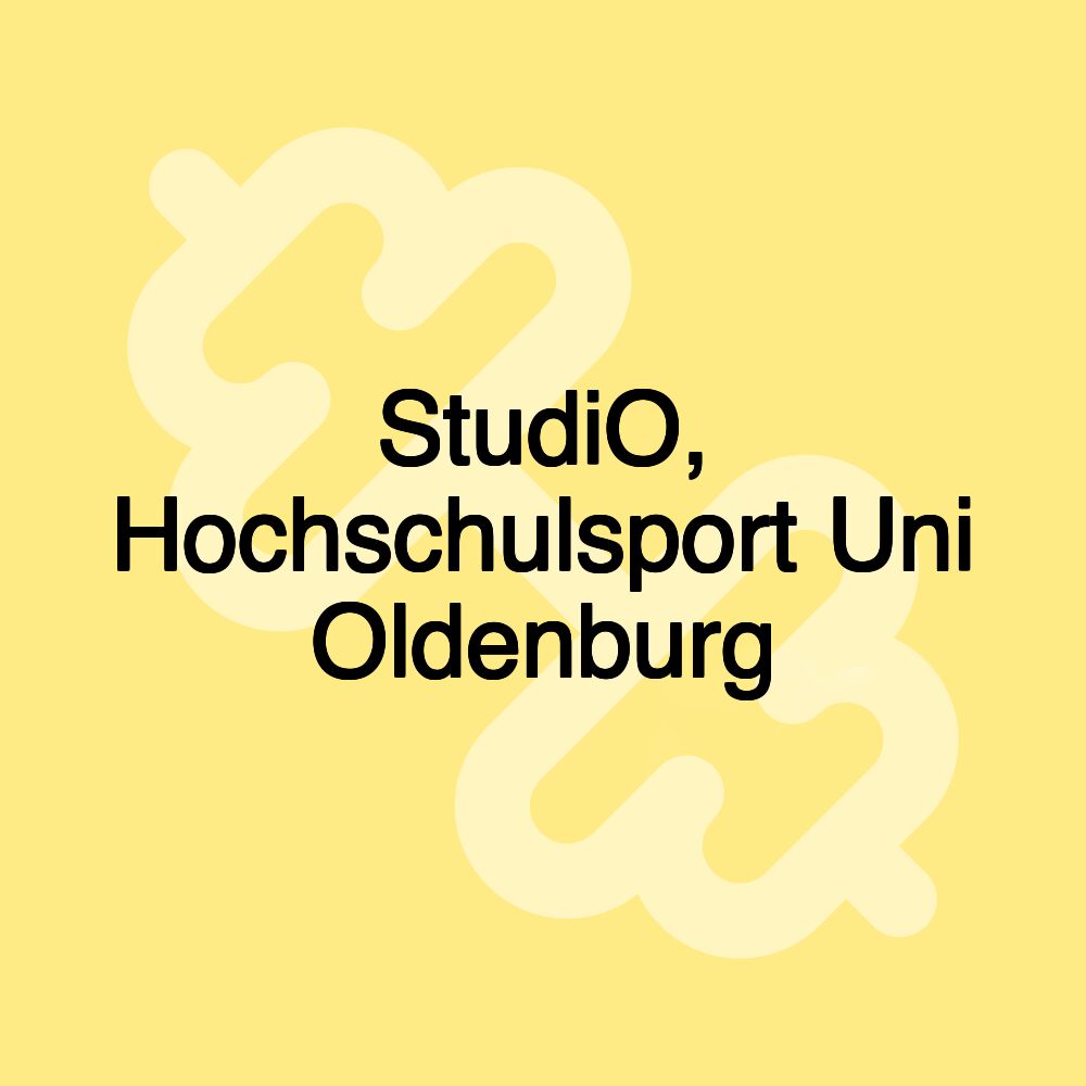 StudiO, Hochschulsport Uni Oldenburg