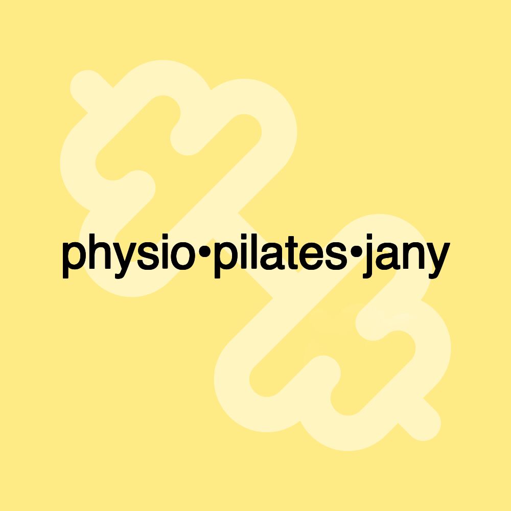 physio•pilates•jany